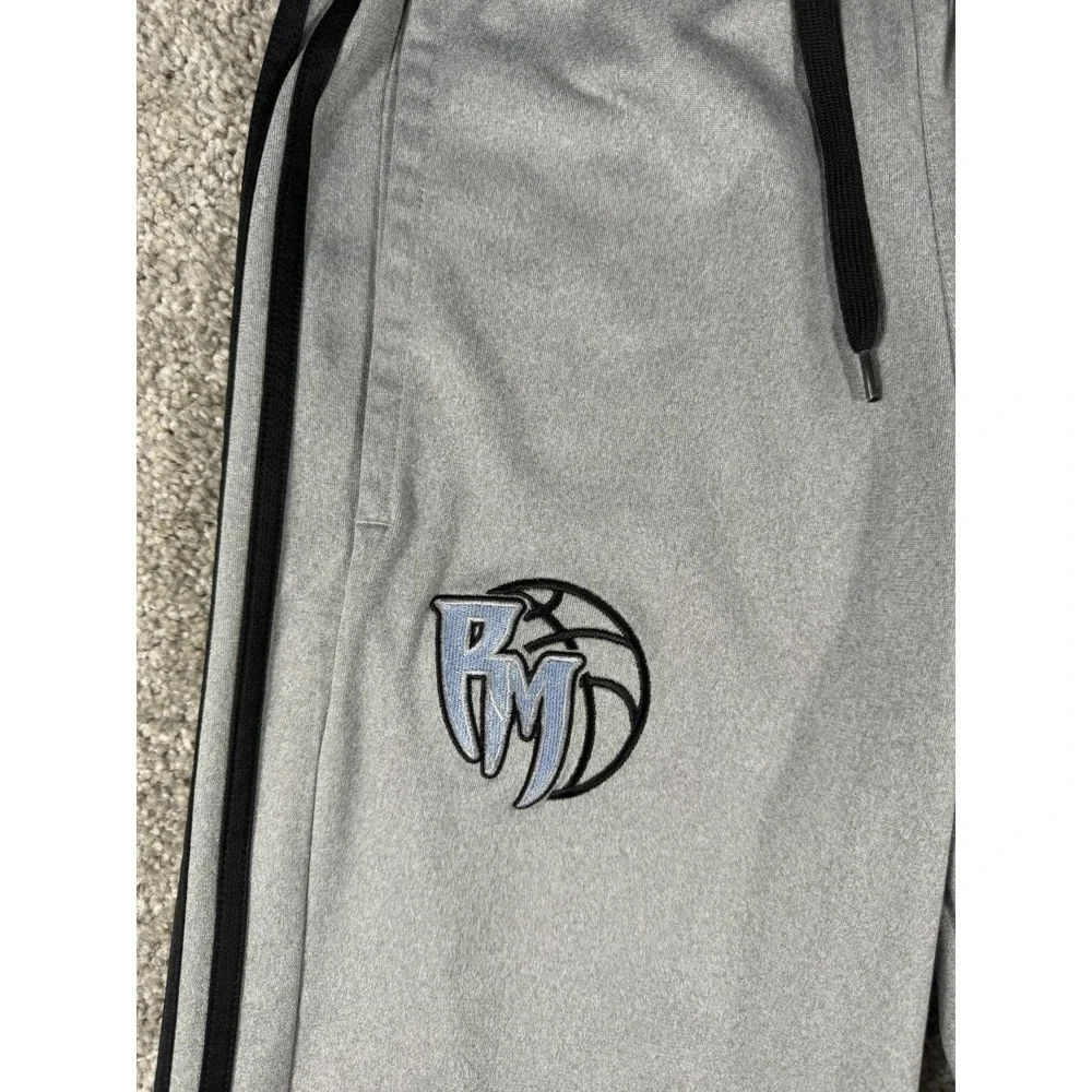 Pantalón Adidas Hombre Talla S‎ Gris Deportivo Con Logo Baloncesto Track Pants